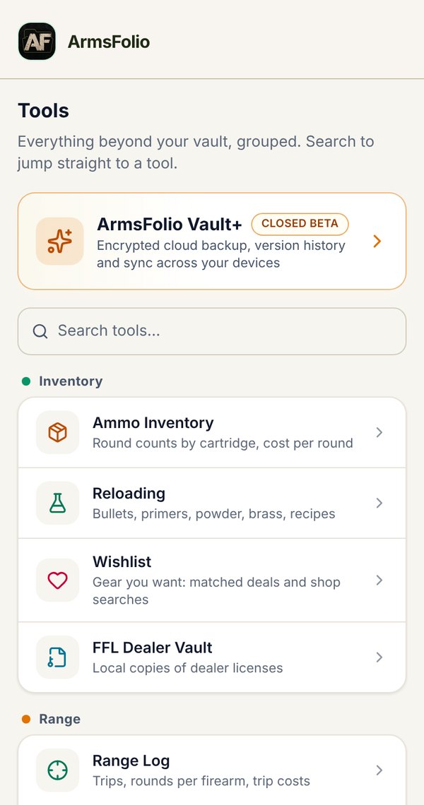 Tools on a phone